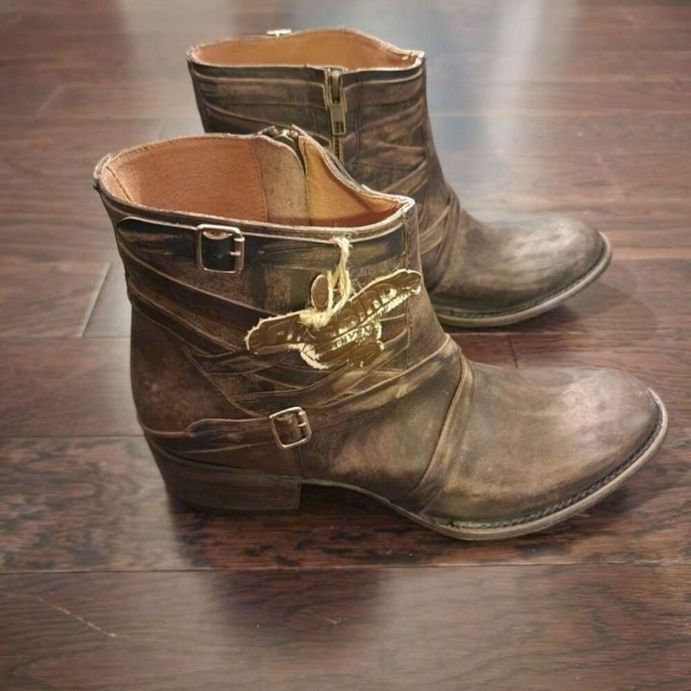 Brand New Freebird Sammi Booties Black